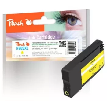 Peach PI300-1030 Tintenpatrone 1 Stück Kompatibel High (XL) Yield Gelb