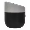 Manhattan Metallic Bluetooth-Lautsprecher mit kabelloser Ladestation, ordentliche Klangausgabe (3 W), 3 Stunden Wiedergabezeit, kabellose Ladestation 5 W, integrierte Bedienelemente, Reichweite 10 m, microSD-Kartenleser, USB-A-Ladekabel inklusive, Bluetooth 5.0, 3 Jahre Garantie