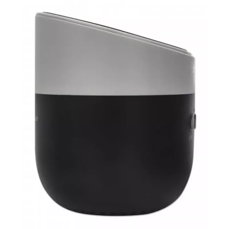 Manhattan Metallic Bluetooth-Lautsprecher mit kabelloser Ladestation, ordentliche Klangausgabe (3 W), 3 Stunden Wiedergabezeit, kabellose Ladestation 5 W, integrierte Bedienelemente, Reichweite 10 m, microSD-Kartenleser, USB-A-Ladekabel inklusive, Bluetooth 5.0, 3 Jahre Garantie