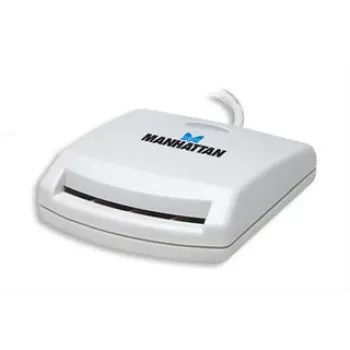 Manhattan 172844 Smartcard-Lesegerät USB 1.1 Weiß