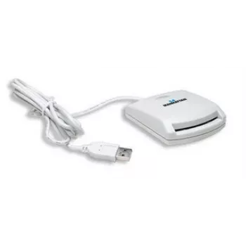 Manhattan 172844 Smartcard-Lesegerät USB 1.1 Weiß