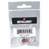 Intellinet Keystone Jack, Cat6, UTP, LSA, Weiß, Flach, Weiß, RJ-45, Buchse, 22/26, Cat6