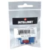 Intellinet Keystone-Buchse, Cat6, UTP, LSA, Blau, Flach, Blau, RJ-45, Buchse, 22/26, Cat6