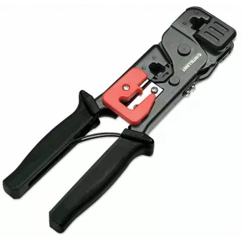 Intellinet 210836 Kabel-Crimpwerkzeug Crimpwerkzeug Schwarz, Rot
