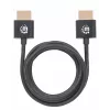Manhattan HDMI-Kabel mit Ethernet (Ultra Thin), 4K@60Hz (Premium High Speed), 1m, Stecker auf Stecker, Schwarz, Ultra HD 4k x 2k, Voll geschirmt, Vergoldete Kontakte, Lebenslange Garantie