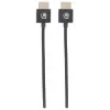 Manhattan HDMI-Kabel mit Ethernet (ultraflach), 4K@60Hz (Premium High Speed), 3 m, Stecker auf Stecker, Schwarz, Ultra HD 4K x 2K, vollständig geschirmt, vergoldete Kontakte, lebenslange Garantie