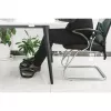 Manhattan Fußstütze/Wippe, Komfort- und Produktivitätssteigerung unter dem Schreibtisch, zwei Wippbewegungen, 277 x 502 mm, strukturierte Oberfläche, Schwarz, lebenslange Garantie