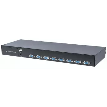 Intellinet Modularer 8-Port VGA KVM Switch, Verwendung mit Produktnummern 507622, 507738, 507981, 507998, 508025, 508032, 508049 & 508056