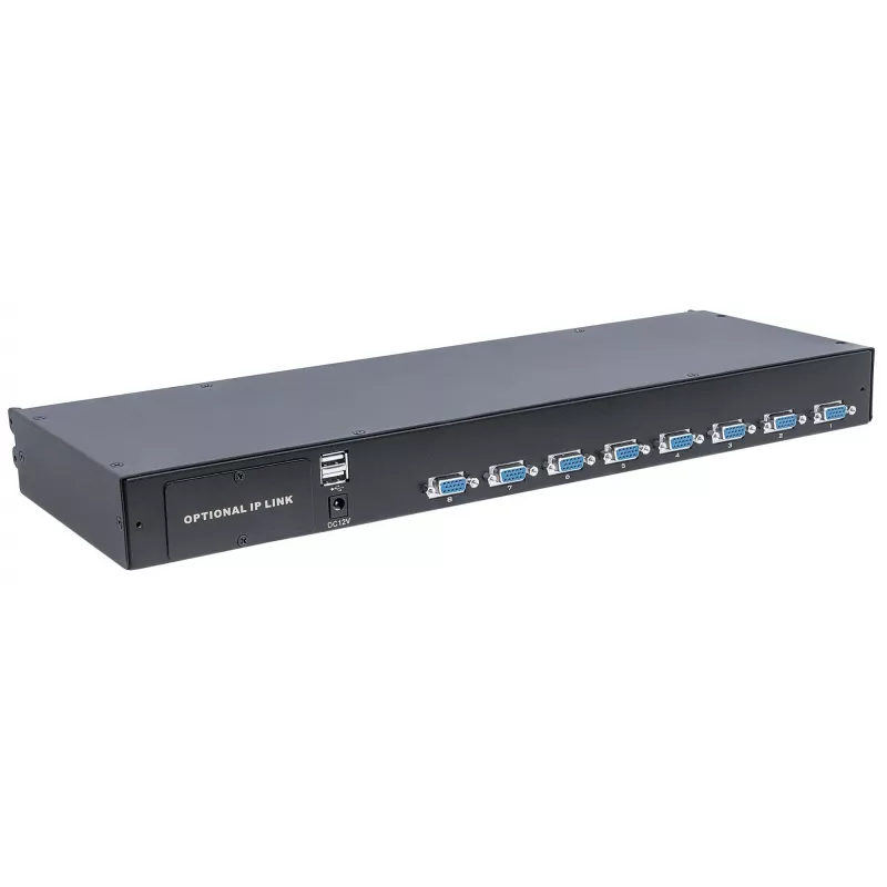 Intellinet Modularer 8-Port VGA KVM Switch, Verwendung mit Produktnummern 507622, 507738, 507981, 507998, 508025, 508032, 508049 & 508056