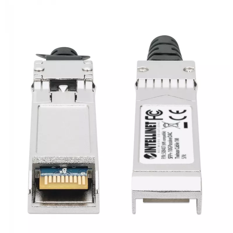 Intellinet 1m 10G SFP+ Passive Direct Attach Copper Twinax Kabel 30AWG HP J9281B kompatibel