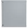 Intellinet 10 Zoll Netzwerkschrank - Wandmontage (Standard), 6HE, 300 mm tief, Grau, montiert, max. 60 kg, auch für den Einsatz auf dem Schreibtisch oder Boden geeignet, nutzbare Tiefe 265 mm, Metall- & Glastür, Rückwand, abnehmbare Seitenwände, Teile für die Wandmontage (z. B. Schrauben/Dübel) nicht im Lieferumfang enthalten