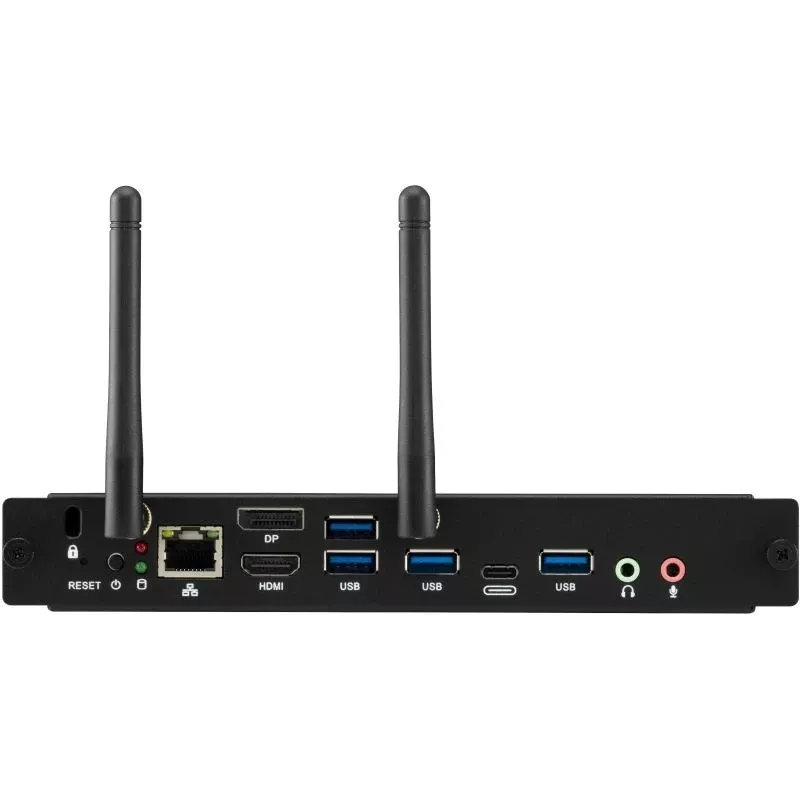 Viewsonic VPC35-W53-G1 PC/Workstation Intel® Core™ i5 i5-1240P 8 GB DDR4-SDRAM 256 GB SSD Windows 11 Pro Slot-in PC Mini-PC Schwarz