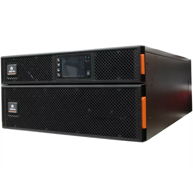 Vertiv Liebert GXT5 Doppelwandler-USV – 8000 VA/8000 W | 230 V | mit Rackmontage-Kit und Intellislot RDU101 Kommunikationskarte | GXT5-8000IRT5UXLN