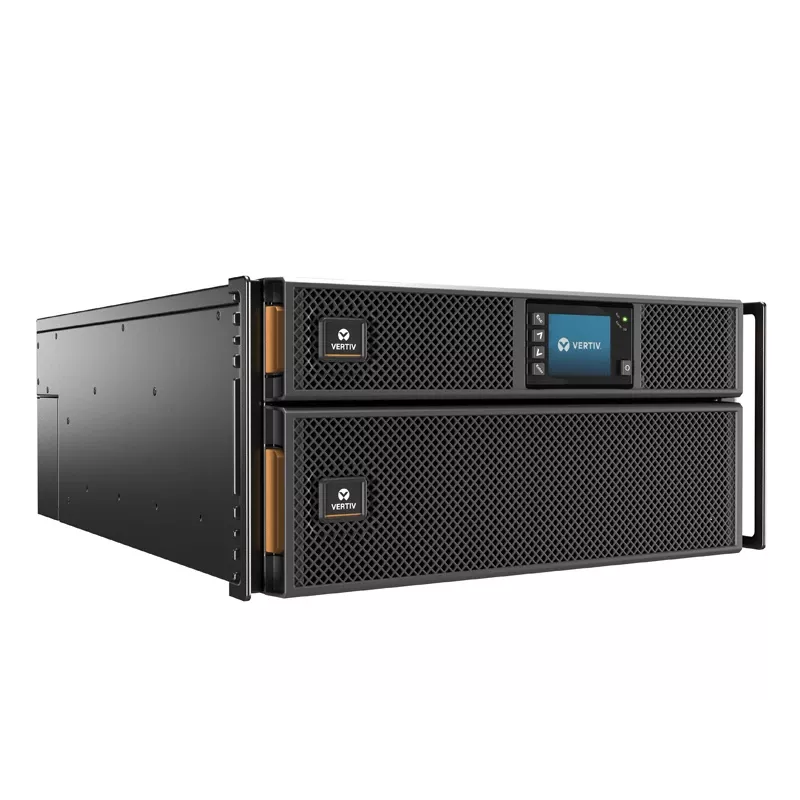 Vertiv Liebert GXT5 Doppelwandler-USV – 8000 VA/8000 W | 230 V | mit Rackmontage-Kit und Intellislot RDU101 Kommunikationskarte | GXT5-8000IRT5UXLN