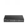 D-Link 24-Port Gigabit Smart Managed Switch, Managed, L2, Gigabit Ethernet (10/100/1000), Rackmontage, 1U