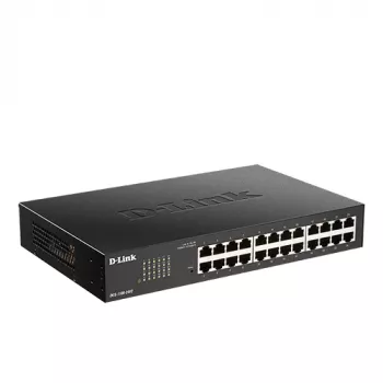 D-Link 24-Port Gigabit Smart Managed Switch, Managed, L2, Gigabit Ethernet (10/100/1000), Rackmontage, 1U
