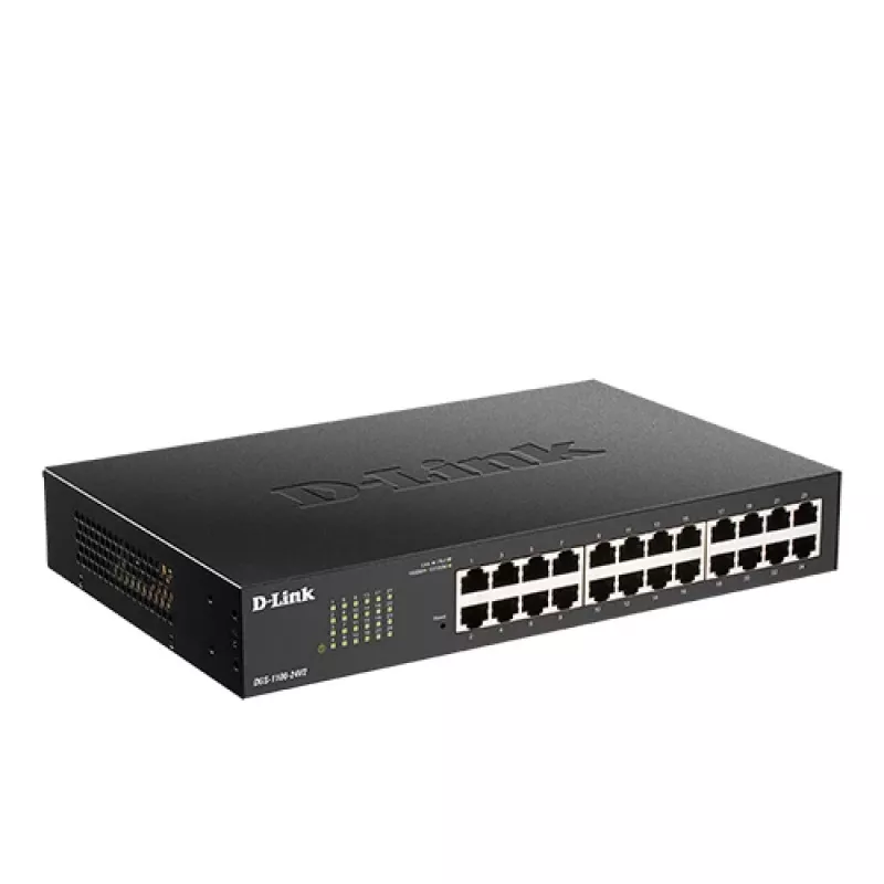 D-Link 24-Port Gigabit Smart Managed Switch, Managed, L2, Gigabit Ethernet (10/100/1000), Rackmontage, 1U