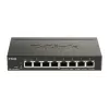 D-Link 8-Port PoE Gigabit Smart Managed Switch, Managed, L2/L3, Gigabit Ethernet (10/100/1000), Vollduplex, Power over Ethernet (PoE)