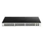 D-Link DGS-1210-52/ME Managed L2 Gigabit Ethernet (10/100/1000) 1U Schwarz