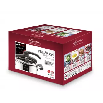 Lagostina Preziosa 012018010505 Schnellkochtopf 5 L Edelstahl