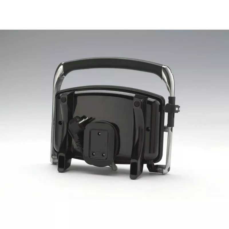 Ariete 1911 Toast & Grill schlank - Antihaftbeschichtete elektrische Platte für Toast und Sandwich - gerippte Platte - 1000 Watt - Silber