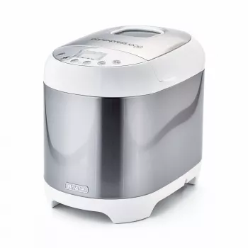 Ariete 133 Brotbackautomat - Panexpress 1000 Metal - Kneten, Gehen lassen und Backen - Hausgemachtes Brot - Glutenfreies Brot - 19 voreingestellte Programme