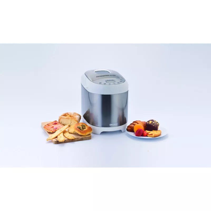 Ariete 133 Brotbackautomat - Panexpress 1000 Metal - Kneten, Gehen lassen und Backen - Hausgemachtes Brot - Glutenfreies Brot - 19 voreingestellte Programme