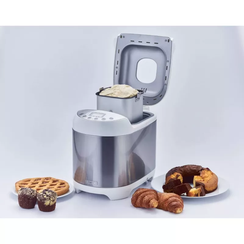 Ariete 133 Brotbackautomat - Panexpress 1000 Metal - Kneten, Gehen lassen und Backen - Hausgemachtes Brot - Glutenfreies Brot - 19 voreingestellte Programme