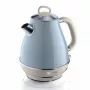 Ariete 2869 Vintage Wasserkocher, Edelstahl, 1,7 L, automatische Abschaltung, 2000 W, für Wasser, Tee und Kräutergetränke, Pastellblau
