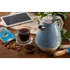 Ariete 2869 Vintage Wasserkocher, Edelstahl, 1,7 L, automatische Abschaltung, 2000 W, für Wasser, Tee und Kräutergetränke, Pastellblau