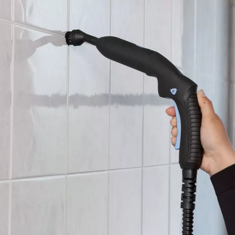 Ariete 4147 XSteam no stop - Mehrzweck-Dampfreiniger mit Nachziehfunktion - dampfbereit in 4 Minuten - beseitigt 99,9 % der Keime und Bakterien - Zubehörset inklusive