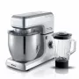 Ariete 1598 Gourmet Professional 7L Metal - Planetenrührwerk mit Mixer - Edelstahlschüssel - 7 L - Glaskrug - 1200 Watt - 6 Geschwindigkeiten