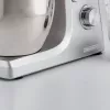 Ariete 1598 Gourmet Professional 7L Metal - Planetenrührwerk mit Mixer - Edelstahlschüssel - 7 L - Glaskrug - 1200 Watt - 6 Geschwindigkeiten