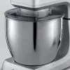Ariete 1598 Gourmet Professional 7L Metal - Planetenrührwerk mit Mixer - Edelstahlschüssel - 7 L - Glaskrug - 1200 Watt - 6 Geschwindigkeiten