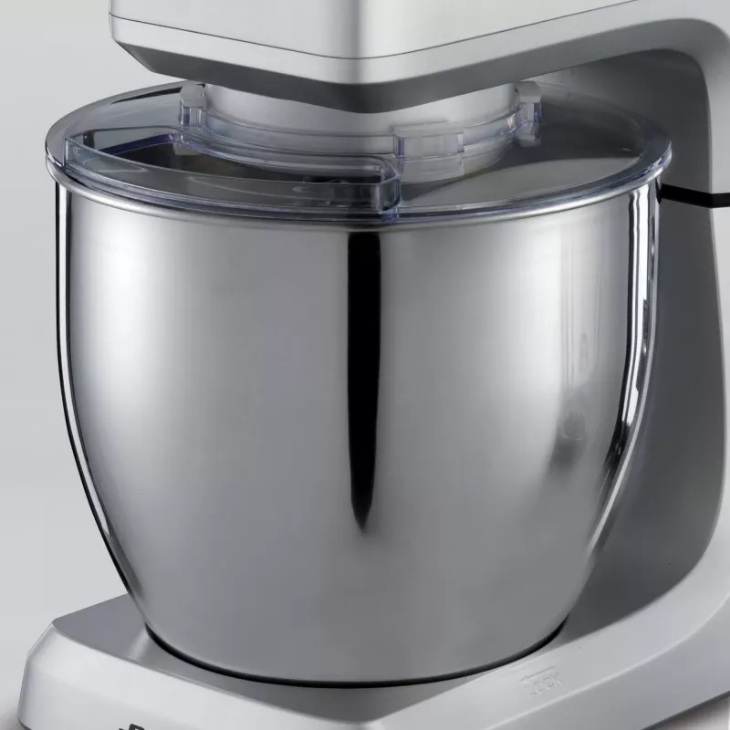 Ariete 1598 Gourmet Professional 7L Metal - Planetenrührwerk mit Mixer - Edelstahlschüssel - 7 L - Glaskrug - 1200 Watt - 6 Geschwindigkeiten