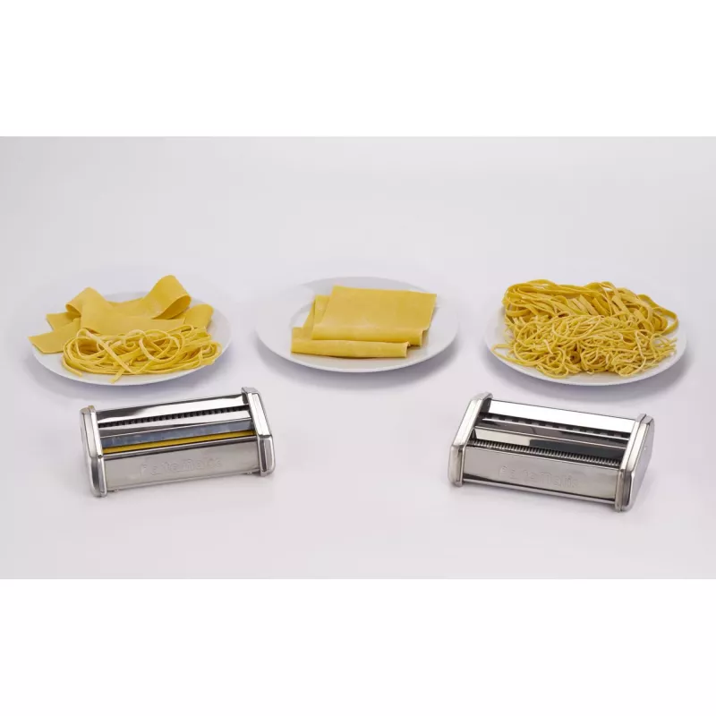 Ariete Pastamatic 1593 - Elektrische hausgemachte Pastamaschine - Elektrische Teigrolle Lasagne, Fettuccine, Pappardelle, Tagliatelle, Tagliolini
