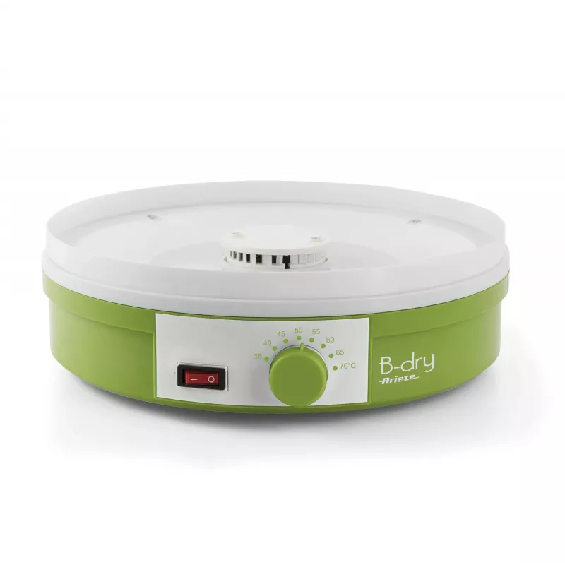 Ariete 616 B-Dry Dörrautomat – Dörrautomat – Obst, Gemüse, Trockenfleisch – Temperatur 35 °C / 70 °C – 245 Watt – Grün