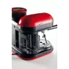 Ariete 1318 Moderna Espressomaschine mit integriertem Kaffeemahlwerk, für Kaffeebohnen und Kaffeepulver, Milchaufschäumer Cappuccinatore, 1- und 2-Tassen-Filter, 1080 W, 800 ml, Rot