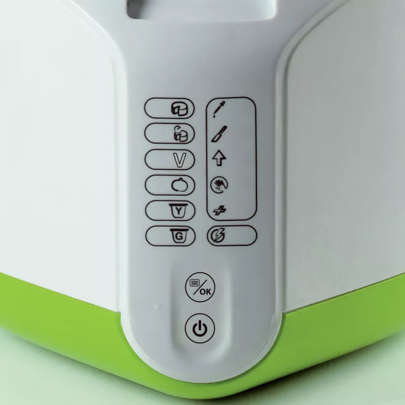 Ariete 615 B-Cheese Maschine für Käse und Joghurt, 6 voreingestellte Programme, herausnehmbarer antihaftbeschichteter Korb, geeignet für Veganer und Menschen mit Lebensmittelunverträglichkeiten, umfangreiches Rezeptbuch, 500 W, Weiß/Grün