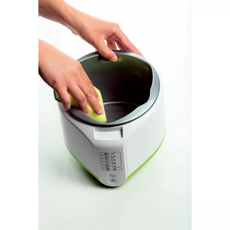 Ariete 615 B-Cheese Maschine für Käse und Joghurt, 6 voreingestellte Programme, herausnehmbarer antihaftbeschichteter Korb, geeignet für Veganer und Menschen mit Lebensmittelunverträglichkeiten, umfangreiches Rezeptbuch, 500 W, Weiß/Grün