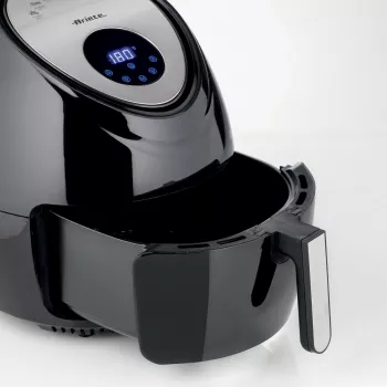 Ariete 4618 Airy Fryer XXL - Heißluftfritteuse - 2,5 kg Pommes frittieren - 7 Liter - Kochen ohne Öl und Fett - 1800 Watt - Schwarz