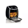 Ariete 4619 Airy Fryer Ofen – Heißluftfritteuse und Elektrobackofen mit Drehspieß – Rotierender Korb – Dörrautomat – 2000 Watt – 11 Liter – Stahl
