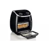 Ariete 4619 Airy Fryer Ofen – Heißluftfritteuse und Elektrobackofen mit Drehspieß – Rotierender Korb – Dörrautomat – 2000 Watt – 11 Liter – Stahl