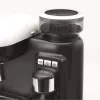 Ariete 1318 Moderna Espressomaschine mit integriertem Kaffeemühler, für Kaffeebohnen und Kaffeepulver, Milchaufschäumdüse für Cappuccino, 1- und 2-Tassen-Filter, 1080 W, 800 cc, Weiß