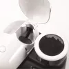 Ariete 1318 Moderna Espressomaschine mit integriertem Kaffeemühler, für Kaffeebohnen und Kaffeepulver, Milchaufschäumdüse für Cappuccino, 1- und 2-Tassen-Filter, 1080 W, 800 cc, Weiß