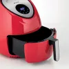 Ariete 4618 Airy Fryer XXL - Heißluftfritteuse - Braten Sie 2,5 kg Pommes frites - 7 Liter - Kochen ohne Öl und Fett - 1800 Watt - Rot