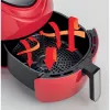 Ariete 4618 Airy Fryer XXL - Heißluftfritteuse - Braten Sie 2,5 kg Pommes frites - 7 Liter - Kochen ohne Öl und Fett - 1800 Watt - Rot