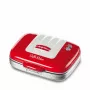 Ariete 1973 Waffeleisen, 700 W, antihaftbeschichtete Platten, Rot, Rot, 700 W, 700 W, 700 W, 210 mm, 250 mm