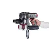 Ariete 2757 22V Lithium – kabelloser Elektrobesen – 3 Filtrationsstufen – 2200 mAh Li-Ion-Akku – Zubehörset enthalten – Rot