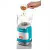 Ariete 2956, Pop Corn Party Time, Popcornmaschine, bringt 60 g Mais für Popcorn in 2 Minuten mit Heißluft zum Platzen, fettfrei, 1000 Watt, Blau
